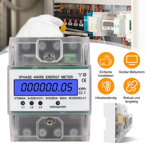 Kwh zähler dreistromzähler - kwh-zähler,
