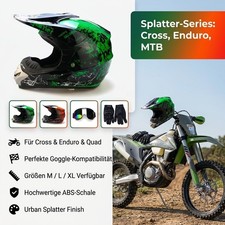 Motohelm Quadhelm + Handschuhe