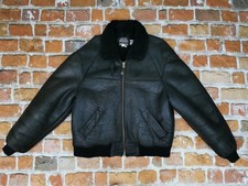*SCHOTT BROS PILOTEN B6 SHEARLING LAMMFELL VINTAGE LEDERJACKE*GR: L 44*TIP TOP