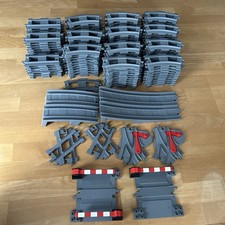 151 Tlg . Lego Duplo Eisenbahn Schienen Set Grau 6377, 6378, 6376, 6389, Brücke