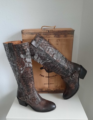 Stiefel are grau nieten - we,