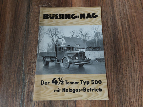 Original prospekt büssing nag - original,