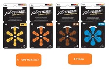 XX-treme Hörgeräte Batterien