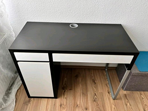 Schreibtisch schwarz weiß - schreibtisch, schwarz/weiß
