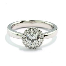 Solitär Brillant beste Farbe