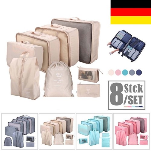 8pcs verpackung würfel reise - würfel,