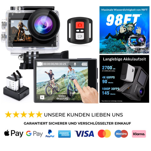 Actionkamera 60fps 20mp - actionkamera,