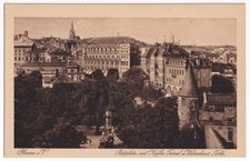 AK Plauen, Vogtland, Postplatz, Kaffee Trömel, Warenhaus Tietz, 1924, unversandt