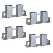 4x Holzstapelhilfe
