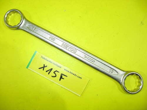 Doppelringschlüssel 19 - doppelringschlüssel, 17-19