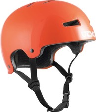 TSG Evolution Helm Stunt-Scooter BMX Skate Inliner Rollschuh Orange S/M 54-56cm