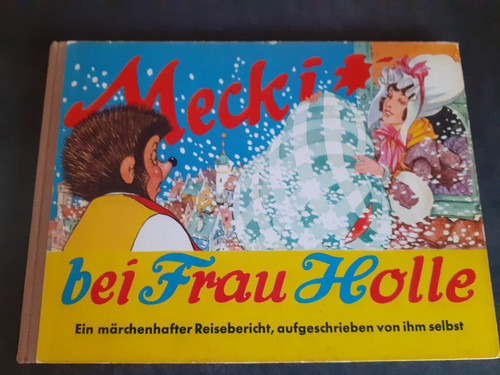 Mecki bei frau holle - frau,