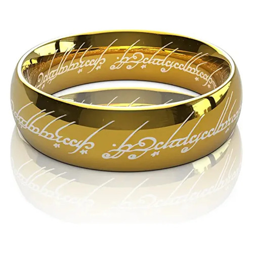 6mm edelstahl fantasy ring - 6mm,