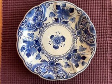 Wandteller Delfter Porzellan