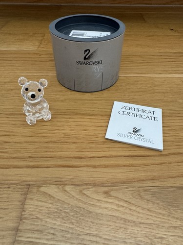 Swarovski silver crystal bär - swarovski,