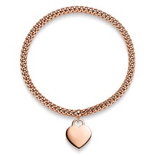 4mm Himbeer-Armband elastisch