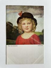 AK Gemälde Kind Kunst Zumbusch Annemarie um 1910