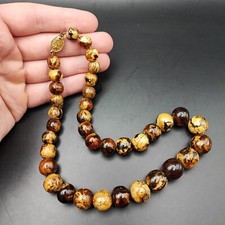 Bernstein Kugel Kette Burma