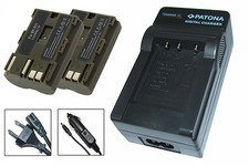 Ladegerät + 2 x Akku Canon PowerShot G1, G2, G3, G5, G6, Pro1, Pro 90 IS  BP-511