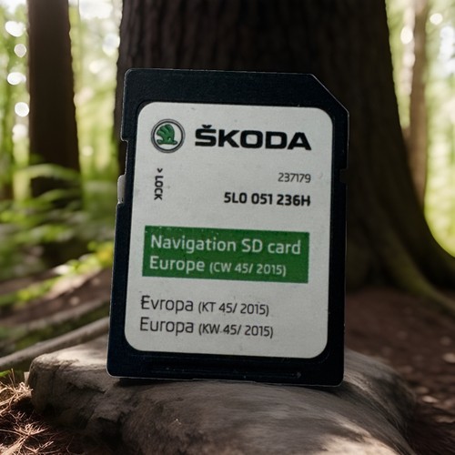 Skoda superb sd karte - b8,