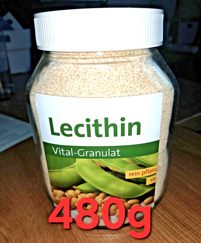 Sojalecithin granulat 480g - sojalecithin, im