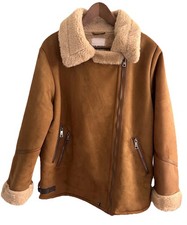 Jacke braunGr. 48 Fellimitat