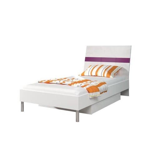 Betten lila holz design - betten,