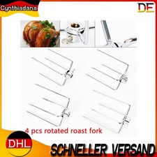4x Spießgabel Grillspieß