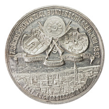 Schützenmedaille aschersleben - schützenmedaille,