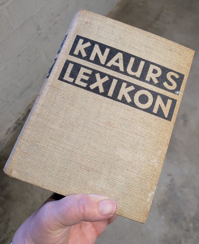 Knaurs lexikon 1949 - knaurs,