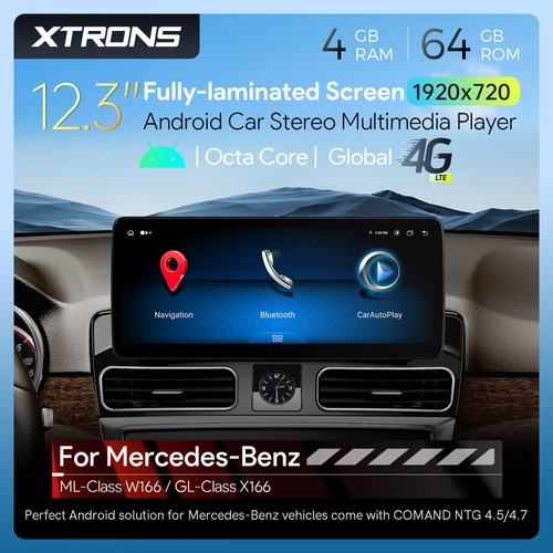 Android autoradio gps - 12,3",