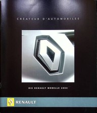252361) Renault - Modellprogramm inkl. Clio V6 - Prospekt 08/2004