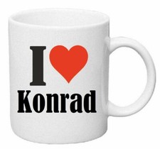 Kaffeetasse I Love Konrad