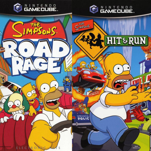 The simpsons nintendo gamecube - the,