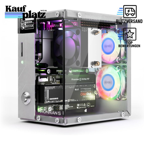 Mini gehäuse für nvme 2 - mini-pc-gehäuse, m.2