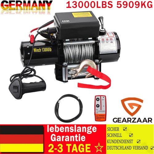 Elektrische seilwinde 12v - elektrische,