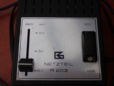 ddr ostalgie sammeln seltenes technik Netzteil R 206 6-12 Volt