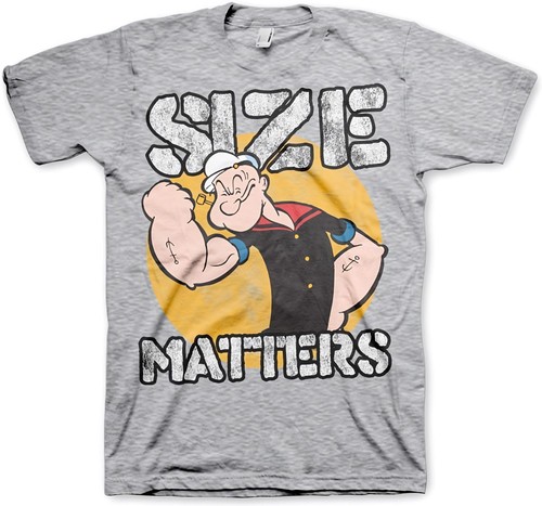 Popeye size matters - size,