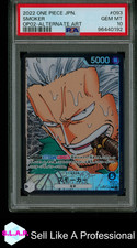 SMOKER BANDAI NAMCO #093 2022 OP02 HOLO LEADER ALT ART JAPANISCH PSA 10