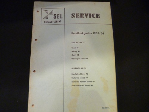 Original service manual - original,