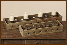 SHABBY CHIC - KERZENLEUCHTER