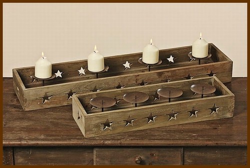 Shabby chic kerzenleuchter - -,