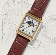 NOAH x TIMEX Mondphasenuhr Gold Braun Armbanduhr Uhr Japan Neu Authentisch