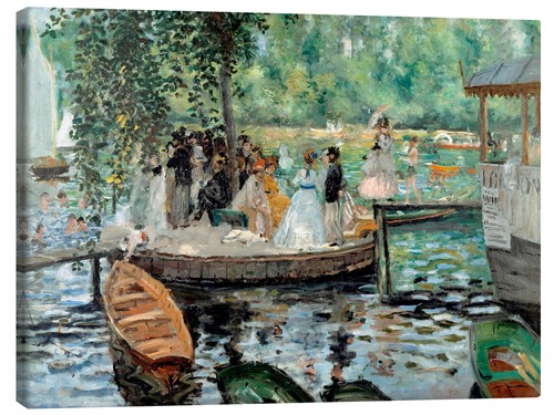 Leinwandbild grenouillere - la,