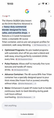 Vitamix 62827 prep - prep, food