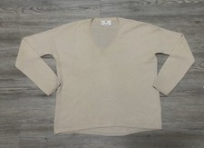 ALLUDE, Kaschmir Pullover, 100 % Cashmere, OVERSIZE, 36, 38, 40, S, "Creme",