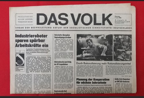 1983 ddr reichsbahn - 7.6.1983,