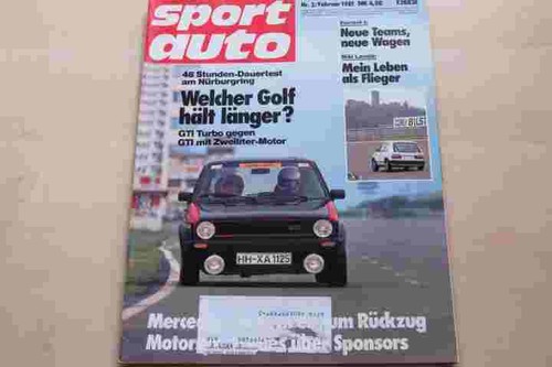 Sport auto 1981 vw - sport,