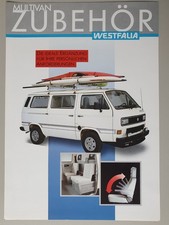 Alter Prospekt "VW T3 Multivan