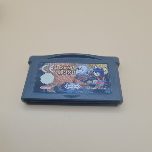 Game boy advance - game, boulder